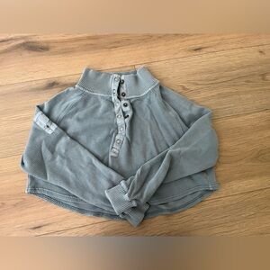 FP movement Crop Sweater XS Blue